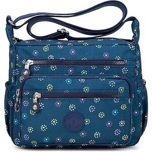 Women Shoulder Handbag Roomy Multiple Pockets Bag Ladies Crossbody Purse Tote